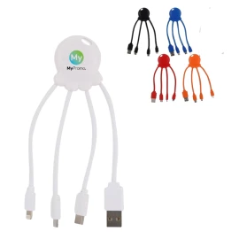 Cable de carga | Plástico reciclado | Ecológico | Con conector USB