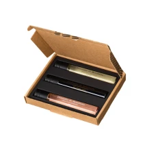 Wine tasting box | rPET | 3 tubes | Domaine de Rombeau