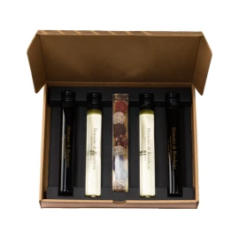 Wine and truffles set | Glass | 4 x 100ml | With 8 truffles