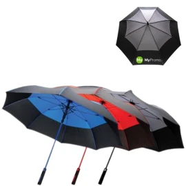 Parapluie résistant à la tempête | rPET | 27" | Bon contre le vent fort
