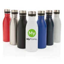 Water bottle | Recycled steel | 500ml | Recommended for cold water only | Deluxe