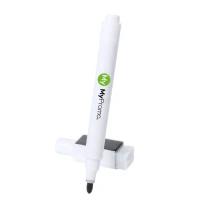 Viltstift | Plastic | Magnetisch | Inclusief rubber