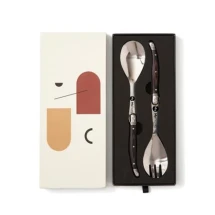 Serving cutlery | Stainless steel | 2 items | In giftbox