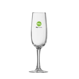 Copa de champán | Cristal templado | 170ml | Resistente a golpes y al calor