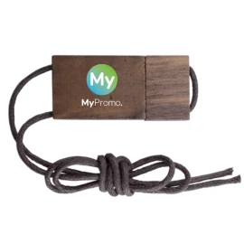 Memoria USB a medida | Metal y madera | 60x28 mm | 4GB I Los precios pueden variar debido a las condiciones del mercado global