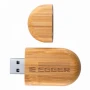 Vollständig personalisierbarer USB-Stick | Metall und Holz | 40x40mm  | 32GB