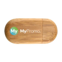 USB-stick op maat | Metaal & hout | 40x40mm | 8GB