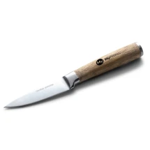 Paring knife | Stainless steel & acacia wood | 9cm | Good for anything