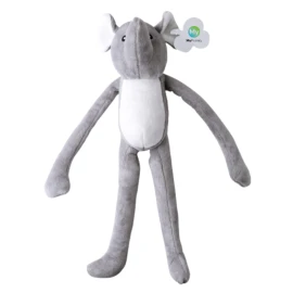 Plush toy elephant | Polypropylene & polyester | With velcro closing | Printing on tag