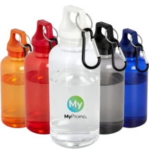 Water bottle | Recycled plastic | 400 ml | Carabiner