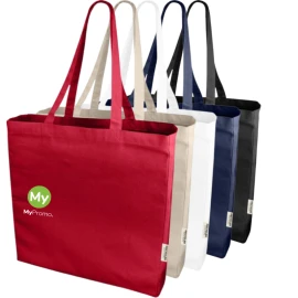 Tote bag | Recycled cotton | 38x41cm | With 10kg resistance