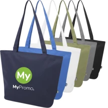 Geritste draagtas | Gerecycled polyester | 20L | Met 10kg weerstand