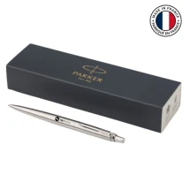 Parker Jotter Kugelschreiber | Edelstahl | Blaue Tinte | Mit Geschenkbox