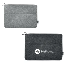 Laptoptas | rPET Gevoeld | 14" | 36x26cm | Rits