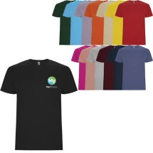 Roly T-shirt | 100% Katoen met elastaan | Ronde hals | Voor heren