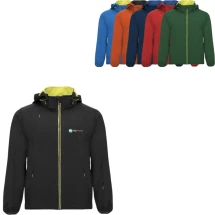 Roly Softshell-Jacke | Polyester & Elastan | 2 Seitentaschen | Unisex