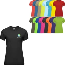 Roly sports t-shirt | 100% Polyester | Crew neck with covered seams | For women