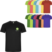 Roly sports t-shirt | 50% RP & 50% Polyester | Crew neck | For men