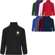 Roly Jas met volledige rits | 100% Polyester | Hooggevoerde kraag | Voor heren