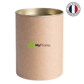 Tea box | Cardboard | ø7.5x10 cm | 8 tea bags | Made in France