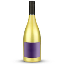 Bouteille de vin blanc | Chardonnay | 750ml 13% ​​vol | Totalement personnalisable