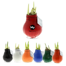Amaryllis plant | Heeft geen water nodig | Handgemaakte was | Gemaakt in Nederland