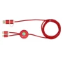 5-in-1 charging cable | Recycled aluminium & recycled plastic | 150 cm | 27W | Data sync
