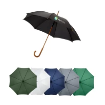 Large umbrella | Polyester | 106 cm | Automatic opening | Wooden handle