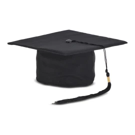 Coiffe de graduation | Style classique | Personnalisable à l’avant