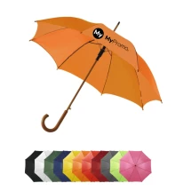 Großer Regenschirm | 190T Polyester | 103,5 cm | Automatische Öffnung | Metallgestell