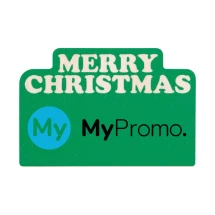 Weihnachtskühlschrankmagnet | Holz | 6 × 4 × 0,3 cm