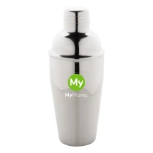 Coffret à cocktail | Acier inoxydable et bambou | 7 pièces | 833 g | 270 × 265 × 105 mm | Shaker 550 ml