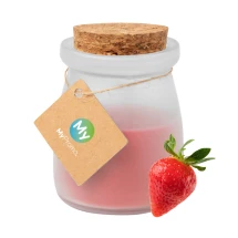 Candle | Glass & Cork | Different colours | Scented