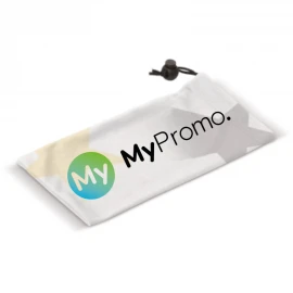 Glasses pouch | Microfiber 250 g/m² | 90x180mm | Cord closure | Full-colour print