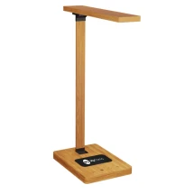 Desk lamp | Wood | 10W charging base