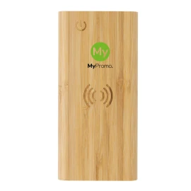 Power bank | Bamboo | 8000 mAh | Wireless