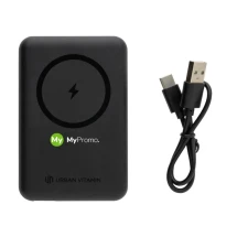 Urban Vitamin power bank | Recycled ABS | 5000 mAh | Wireless