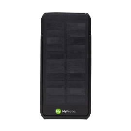 Solar power bank | Recycled ABS | 10000 mAh | Cable included