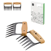 Fleischzange | Metall & Holz | Zum Wenden des Fleisches