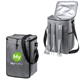 Grillset | 3-teilig | In 300D Polyester Kühltasche