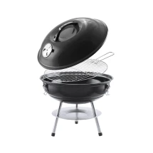 Barbecue | Metal | Ø 36cm | Ventilation holes | anti-drip plate | non-slip feet