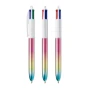 BIC 4 Kleuren Gradient Balpen | Plastic | Gemaakt in Frankrijk