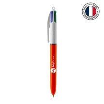 BIC 4 Farben Fine Kugelschreiber | Kunststoff | Hergestellt in Frankreich