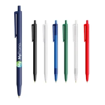 BIC Clic Stic balpen | Kunststof | Blauwe/Zwarte inkt | Gemaakt in Europa | Full colour bedrukking