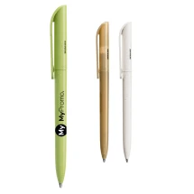 BIC Super Clip Origin balpen | Biogebaseerd materiaal | Blauwe/Zwarte inkt | Gemaakt in Europa | Duurzaam