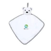 Plüschspielzeug | Polyester | Teddybär-Design | Stimuliert den Tastsinn des Babys