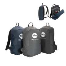 Diefstalbestendige rugzak | rPET | Laptopvak voor 15,6" | RFID-beschermvak