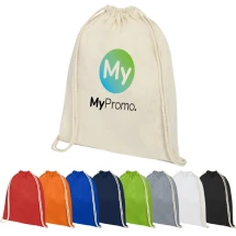 Drawstring backpack | Cotton 140 g/m² | Resistance up to 5kg weight
