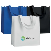 Boodschappentas | Non-woven 80 g/m² | 27x30 cm | Korte hengsels | Warm geseald