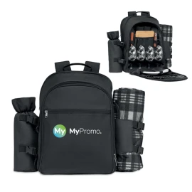 Picnic backpack for 4 people | 42 x 32 x 18 cm | Polyester